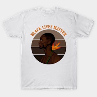 Black Lives Matter 3 by Mrs Green T-Shirt